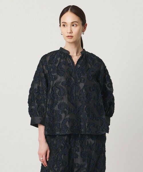 UNITED ARROWS / ユナイテッドアローズ シャツ・ブラウス | カット ジャガード ブラウス ‐ウォッシャブル‐ | 詳細2