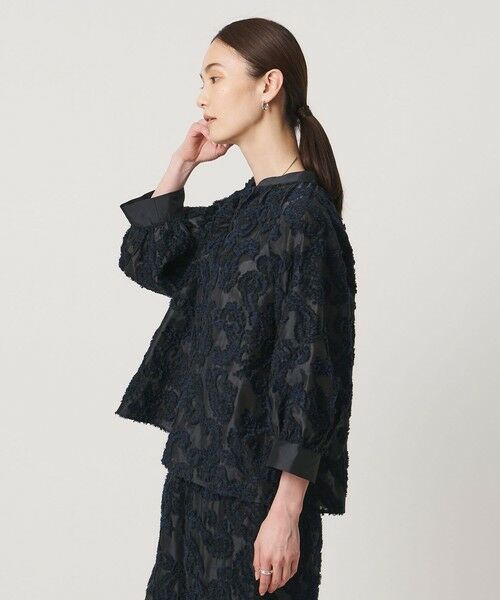 UNITED ARROWS / ユナイテッドアローズ シャツ・ブラウス | カット ジャガード ブラウス ‐ウォッシャブル‐ | 詳細3