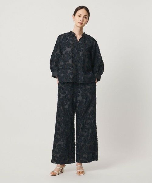 UNITED ARROWS / ユナイテッドアローズ シャツ・ブラウス | カット ジャガード ブラウス ‐ウォッシャブル‐ | 詳細4