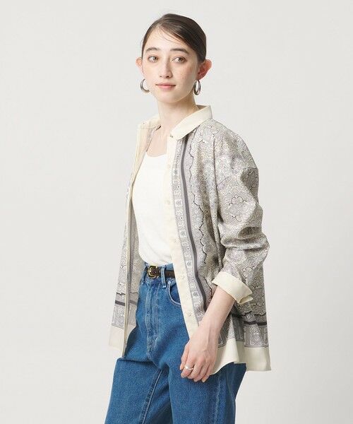UNITED ARROWS / ユナイテッドアローズ シャツ・ブラウス | スカーフ プリント シャツ ‐ウォッシャブル‐ | 詳細2