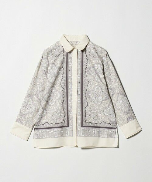 UNITED ARROWS / ユナイテッドアローズ シャツ・ブラウス | スカーフ プリント シャツ ‐ウォッシャブル‐ | 詳細8