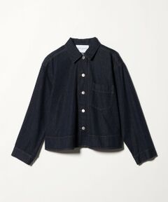 UNITED ARROWS / ユナイテッドアローズ Gジャン・デニムジャケット | ステッチ フレア デニムジャケット