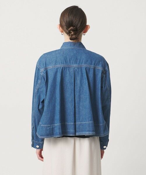 UNITED ARROWS / ユナイテッドアローズ Gジャン・デニムジャケット | ステッチ フレア デニムジャケット | 詳細9