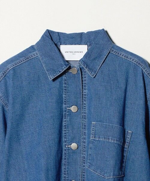 UNITED ARROWS / ユナイテッドアローズ Gジャン・デニムジャケット | ステッチ フレア デニムジャケット | 詳細12