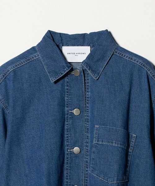 UNITED ARROWS / ユナイテッドアローズ Gジャン・デニムジャケット | ステッチ フレア デニムジャケット | 詳細2