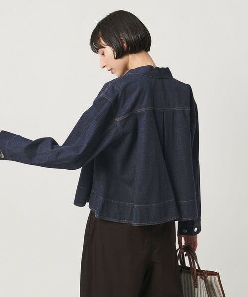 UNITED ARROWS / ユナイテッドアローズ Gジャン・デニムジャケット | ステッチ フレア デニムジャケット | 詳細22