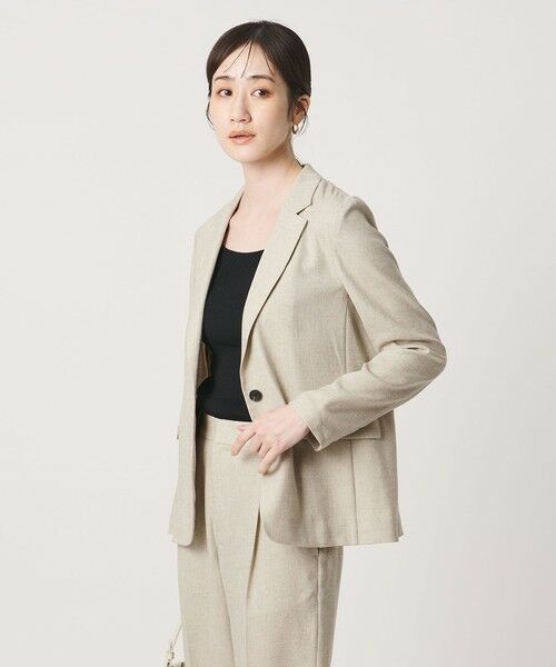UNITED ARROWS / ユナイテッドアローズ テーラードジャケット | Spiree IAS テーラード ジャケット ‐UVカット 接触冷感 ウォッシャブル‐ | 詳細1