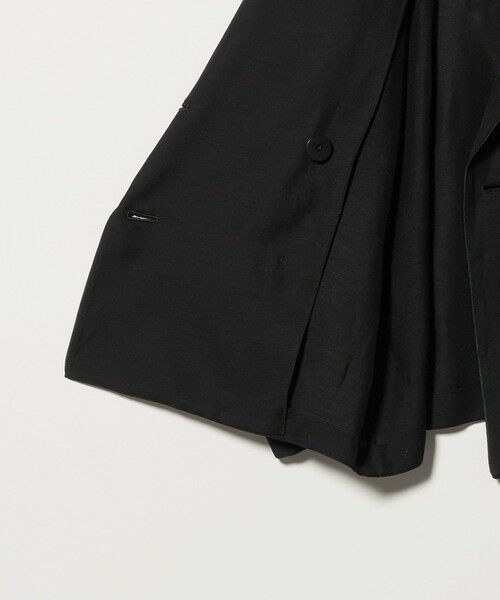 UNITED ARROWS / ユナイテッドアローズ テーラードジャケット | パイピング ドルマン ブラウス ジャケット ‐ウォッシャブル‐ | 詳細5