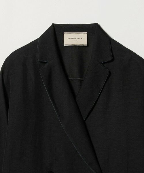 UNITED ARROWS / ユナイテッドアローズ テーラードジャケット | パイピング ドルマン ブラウス ジャケット ‐ウォッシャブル‐ | 詳細13