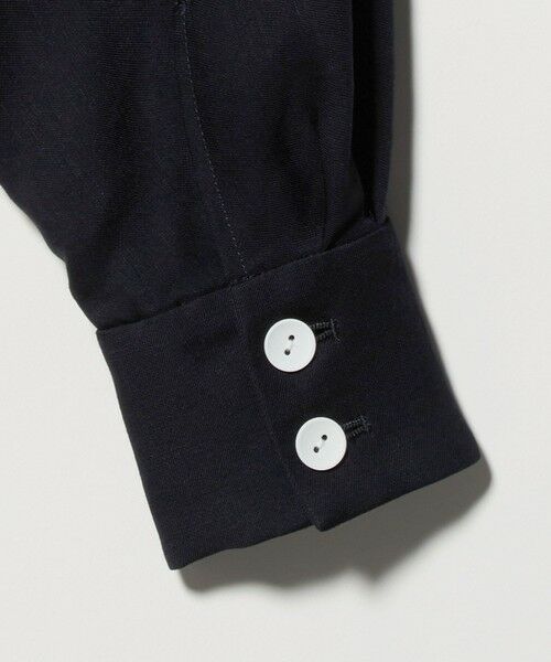 UNITED ARROWS / ユナイテッドアローズ テーラードジャケット | パイピング ドルマン ブラウス ジャケット ‐ウォッシャブル‐ | 詳細9