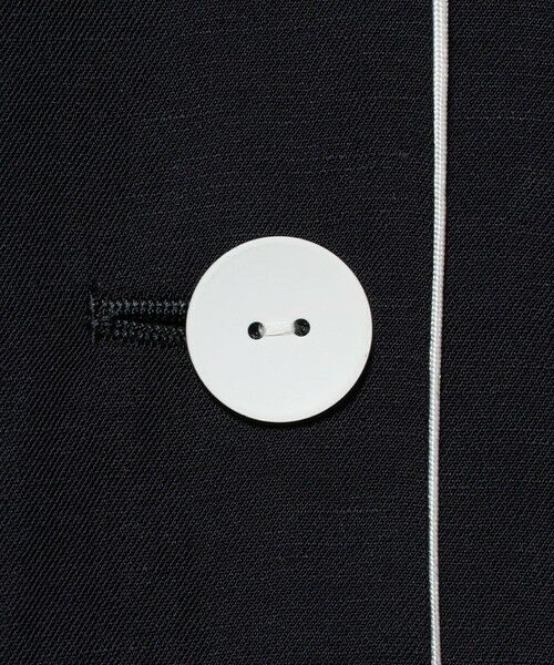 UNITED ARROWS / ユナイテッドアローズ テーラードジャケット | パイピング ドルマン ブラウス ジャケット ‐ウォッシャブル‐ | 詳細10