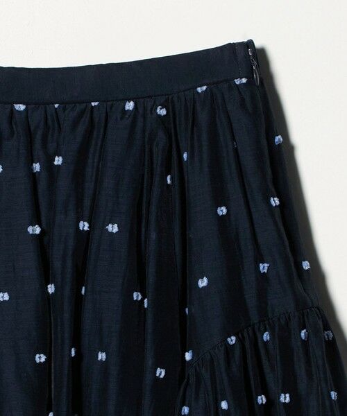 UNITED ARROWS / ユナイテッドアローズ ミニ・ひざ丈スカート | 2トーン ドット ジャガード フレアスカート | 詳細4