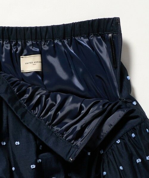 UNITED ARROWS / ユナイテッドアローズ ミニ・ひざ丈スカート | 2トーン ドット ジャガード フレアスカート | 詳細6