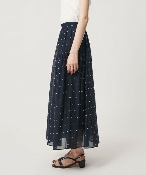 UNITED ARROWS / ユナイテッドアローズ ミニ・ひざ丈スカート | 2トーン ドット ジャガード フレアスカート | 詳細10