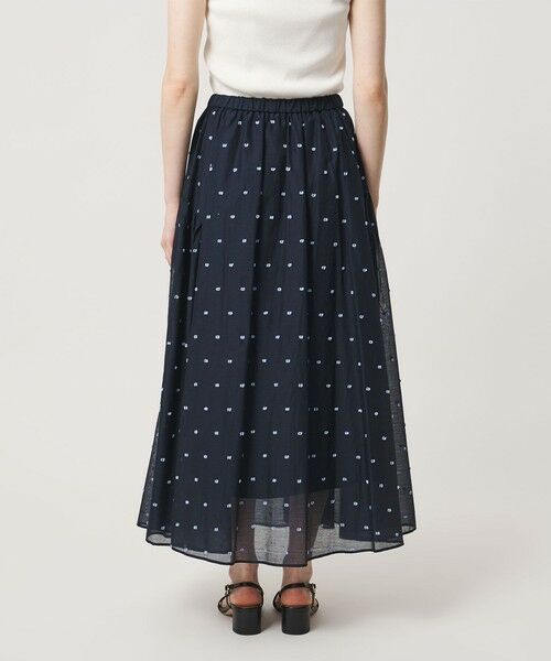 UNITED ARROWS / ユナイテッドアローズ ミニ・ひざ丈スカート | 2トーン ドット ジャガード フレアスカート | 詳細11