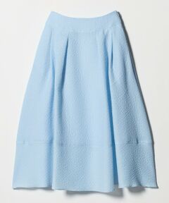 UNITED ARROWS / ユナイテッドアローズ ミニ・ひざ丈スカート | オーガンジー ジャガード フレアスカート ‐ウォッシャブル‐