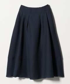 UNITED ARROWS / ユナイテッドアローズ ミニ・ひざ丈スカート | オーガンジー ジャガード フレアスカート ‐ウォッシャブル‐