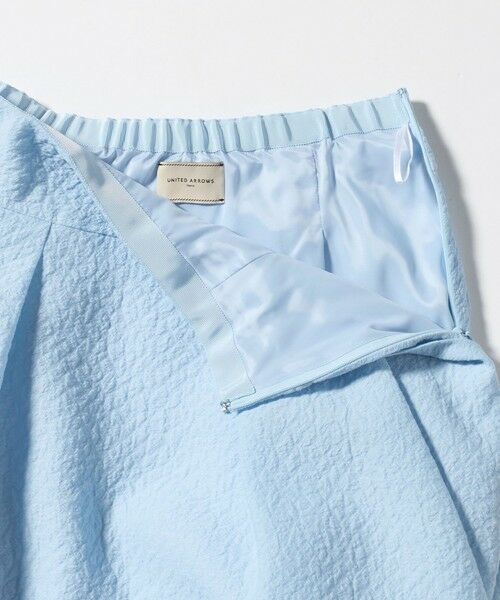 UNITED ARROWS / ユナイテッドアローズ ミニ・ひざ丈スカート | オーガンジー ジャガード フレアスカート ‐ウォッシャブル‐ | 詳細3