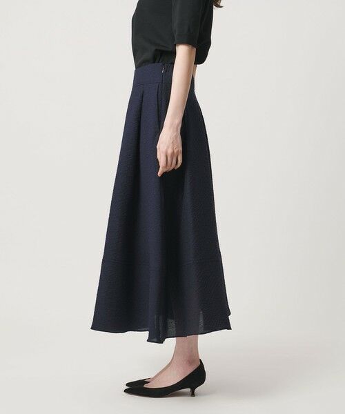 UNITED ARROWS / ユナイテッドアローズ ミニ・ひざ丈スカート | オーガンジー ジャガード フレアスカート ‐ウォッシャブル‐ | 詳細17