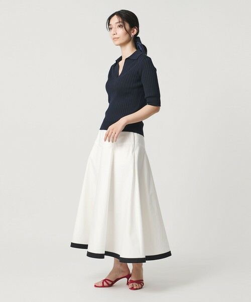 UNITED ARROWS / ユナイテッドアローズ ミニ・ひざ丈スカート | クリーン マリンスカート | 詳細4