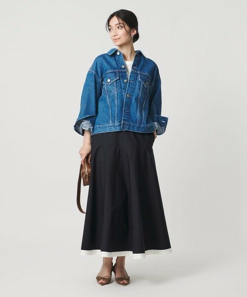 UNITED ARROWS / ユナイテッドアローズ ミニ・ひざ丈スカート | クリーン マリンスカート | 詳細13