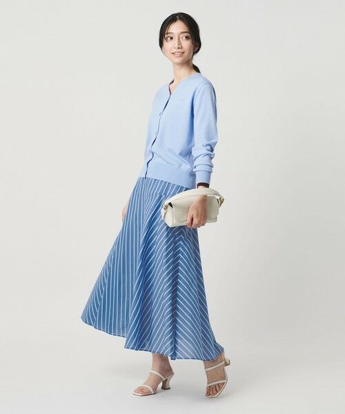 UNITED ARROWS / ユナイテッドアローズ ミニ・ひざ丈スカート | クリーン ストライプ マリンスカート | 詳細2