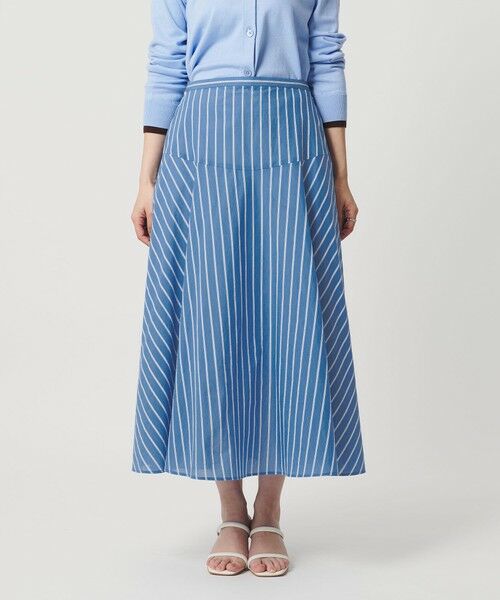 UNITED ARROWS / ユナイテッドアローズ ミニ・ひざ丈スカート | クリーン ストライプ マリンスカート | 詳細5