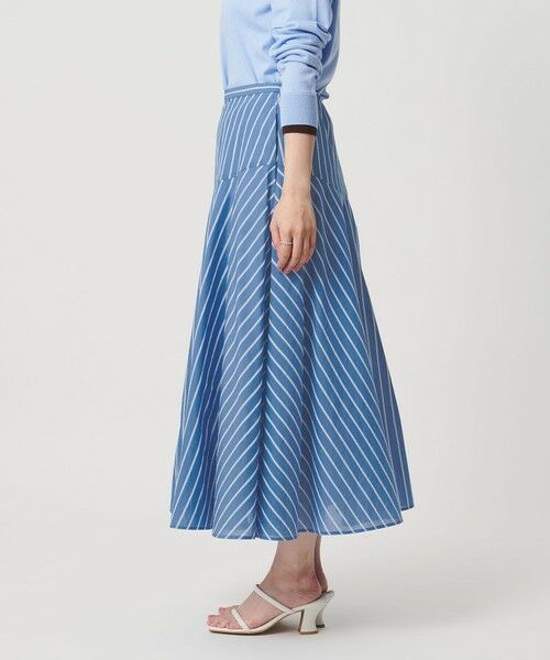 UNITED ARROWS / ユナイテッドアローズ ミニ・ひざ丈スカート | クリーン ストライプ マリンスカート | 詳細6
