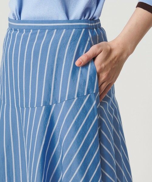 UNITED ARROWS / ユナイテッドアローズ ミニ・ひざ丈スカート | クリーン ストライプ マリンスカート | 詳細9