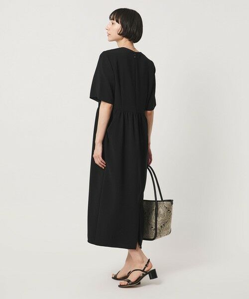 UNITED ARROWS / ユナイテッドアローズ ロング・マキシ丈ワンピース | COMFY ショートスリーブ ワンピース ‐防汚 UVカット ウォッシャブル‐ | 詳細2