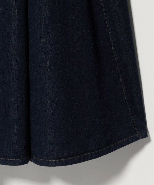 UNITED ARROWS / ユナイテッドアローズ ロング・マキシ丈ワンピース | ステッチ Vネック デニムワンピース | 詳細6