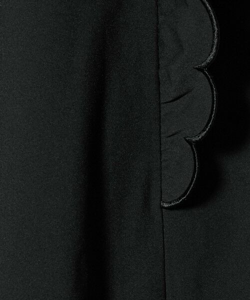 UNITED ARROWS / ユナイテッドアローズ サロペット・オールインワン | スカラップ フリル オールインワン パンツ ‐はっ水 UVカット 防しわ ウォッシャブル‐ | 詳細7