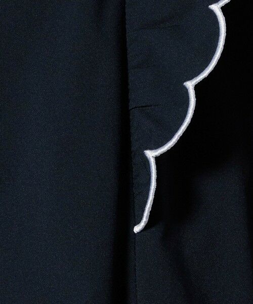 UNITED ARROWS / ユナイテッドアローズ サロペット・オールインワン | スカラップ フリル オールインワン パンツ ‐はっ水 UVカット 防しわ ウォッシャブル‐ | 詳細22