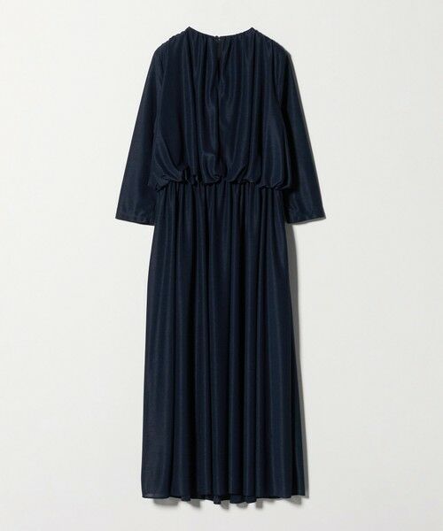 UNITED ARROWS / ユナイテッドアローズ ロング・マキシ丈ワンピース | ギャザー ドレープ ワンピース ‐ウォッシャブル‐ | 詳細1