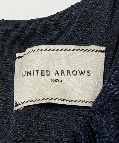 UNITED ARROWS / ユナイテッドアローズ ロング・マキシ丈ワンピース | ギャザー ドレープ ワンピース ‐ウォッシャブル‐ | 詳細8