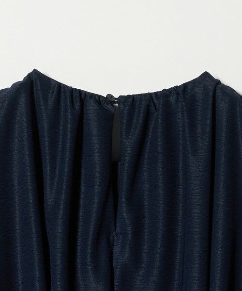 UNITED ARROWS / ユナイテッドアローズ ロング・マキシ丈ワンピース | ギャザー ドレープ ワンピース ‐ウォッシャブル‐ | 詳細6