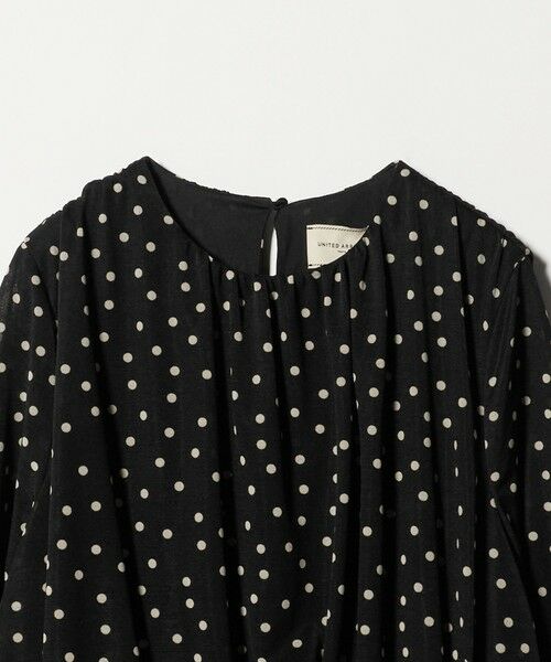 UNITED ARROWS / ユナイテッドアローズ ロング・マキシ丈ワンピース | ギャザー ドレープ ワンピース ‐ウォッシャブル‐ | 詳細10