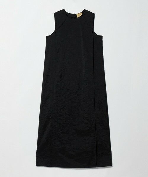 UNITED ARROWS / ユナイテッドアローズ ロング・マキシ丈ワンピース | シアー レイヤード ノースリーブ ワンピース（BLACK）