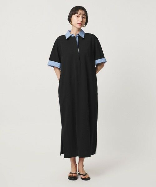 UNITED ARROWS / ユナイテッドアローズ ロング・マキシ丈ワンピース | ターン アップ ワンピース | 詳細1