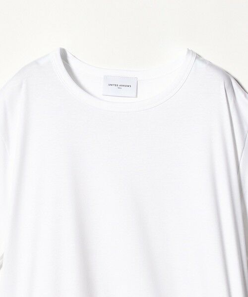 UNITED ARROWS / ユナイテッドアローズ ロング・マキシ丈ワンピース | カット コンビ ドッキング ワンピース | 詳細4