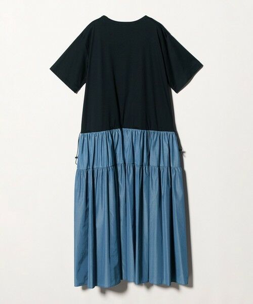 UNITED ARROWS / ユナイテッドアローズ ロング・マキシ丈ワンピース | カット コンビ ドッキング ワンピース | 詳細9