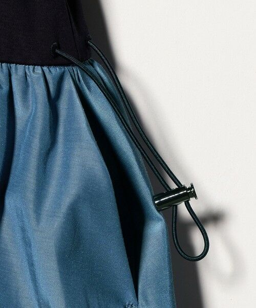 UNITED ARROWS / ユナイテッドアローズ ロング・マキシ丈ワンピース | カット コンビ ドッキング ワンピース | 詳細13