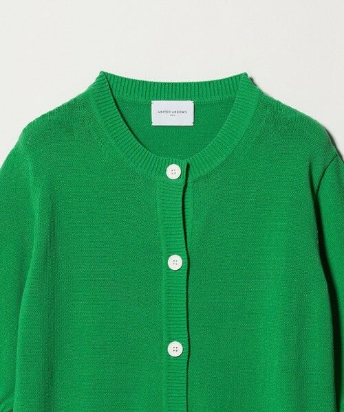 UNITED ARROWS / ユナイテッドアローズ カーディガン・ボレロ | クルーネック ベーシック カーディガン ‐ウォッシャブル‐ | 詳細4