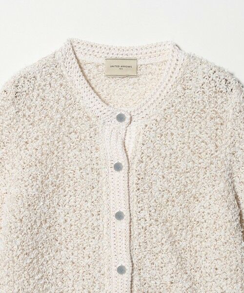 UNITED ARROWS / ユナイテッドアローズ カーディガン・ボレロ | YTM 7分袖 カラー ミックス カーディガン | 詳細1