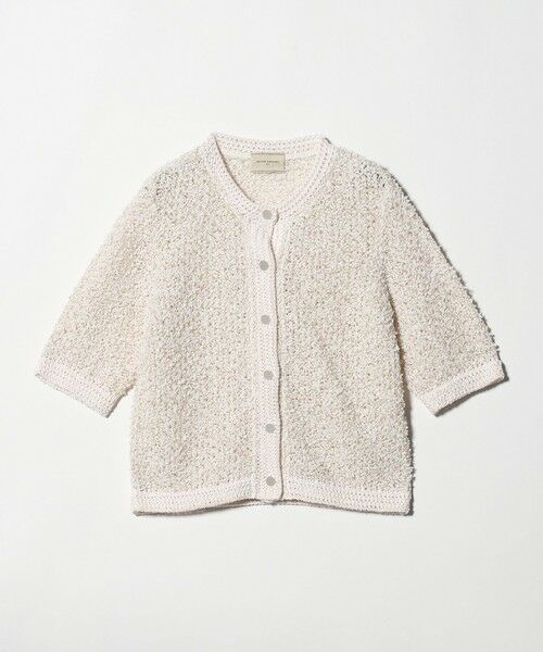 UNITED ARROWS / ユナイテッドアローズ カーディガン・ボレロ | YTM 7分袖 カラー ミックス カーディガン（NATURAL）