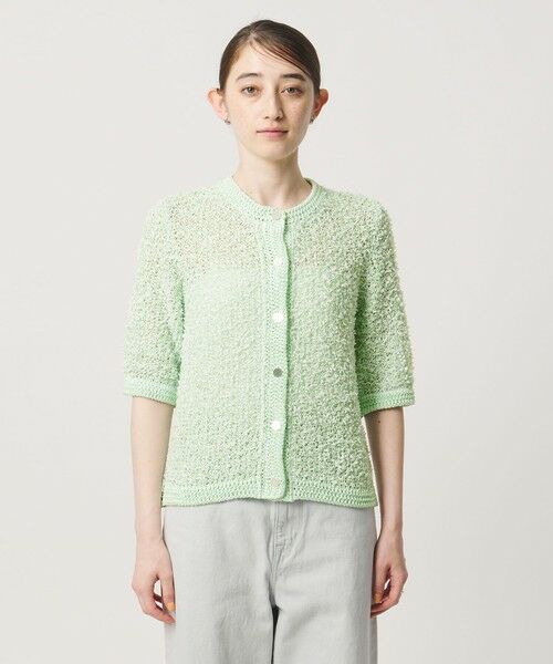 UNITED ARROWS / ユナイテッドアローズ カーディガン・ボレロ | YTM 7分袖 カラー ミックス カーディガン | 詳細5