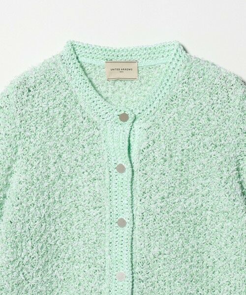 UNITED ARROWS / ユナイテッドアローズ カーディガン・ボレロ | YTM 7分袖 カラー ミックス カーディガン | 詳細3