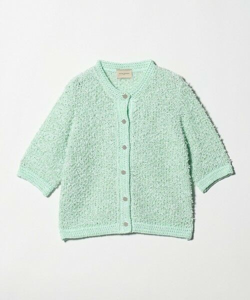 UNITED ARROWS / ユナイテッドアローズ カーディガン・ボレロ | YTM 7分袖 カラー ミックス カーディガン（LIME）