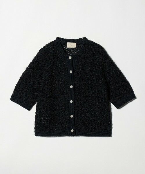 UNITED ARROWS / ユナイテッドアローズ カーディガン・ボレロ | YTM 7分袖 カラー ミックス カーディガン（NAVY）