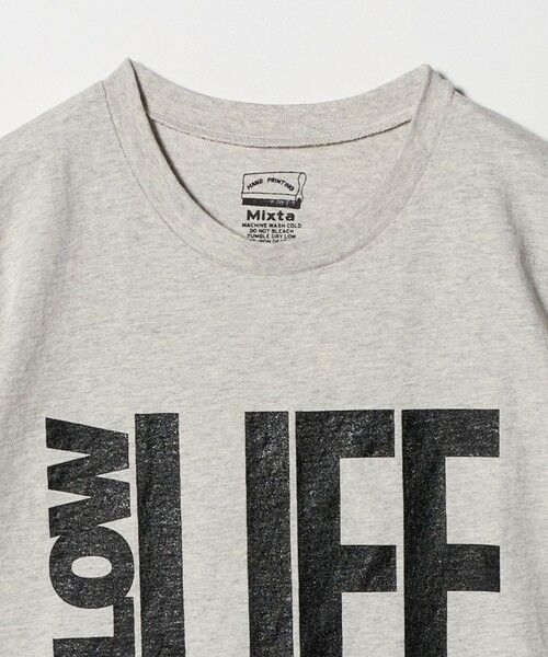 UNITED ARROWS / ユナイテッドアローズ Tシャツ | 【別注】＜MIXTA＞SLOW LIFE Tシャツ LT.GRAY | 詳細2